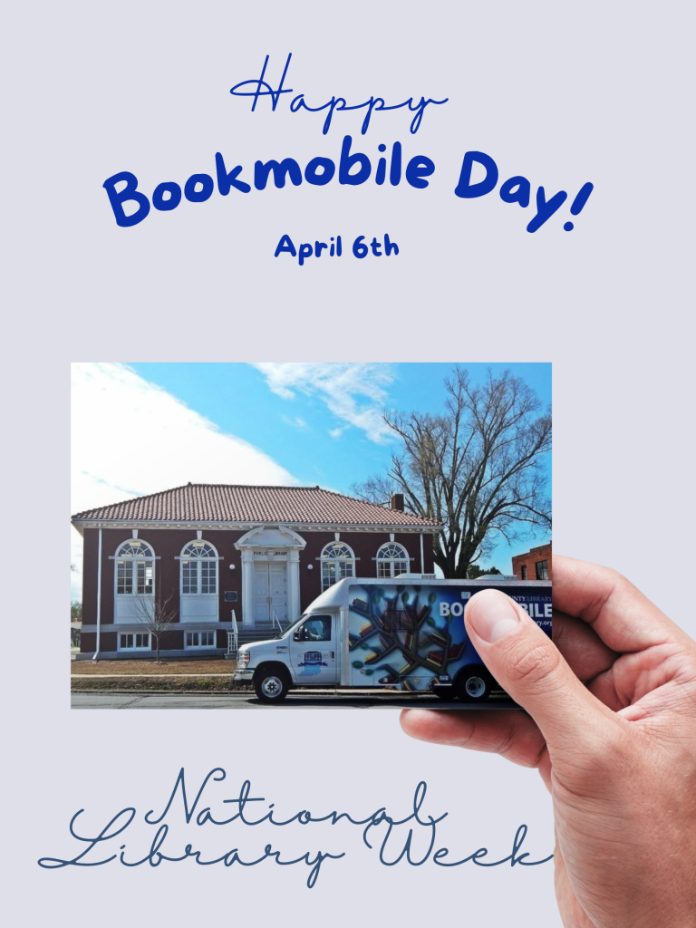It’s National Bookmobile Day/National Outreach Day! Conway County Library